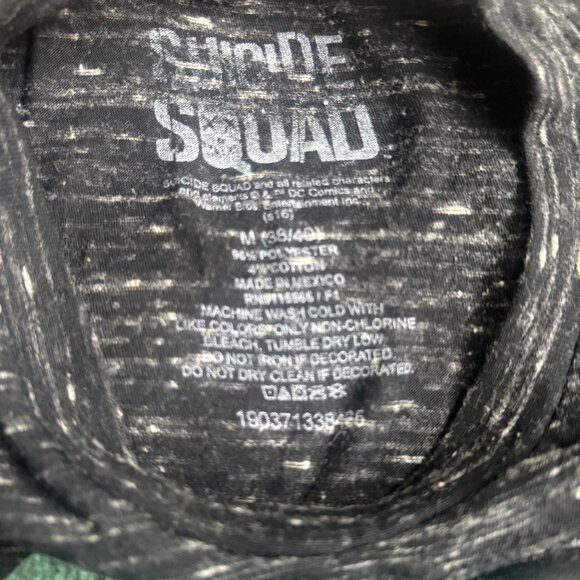 Suicide Squad Joker Graphic Kids T-Shirt Medium Black Heather short sleeve - Picture 2 of 6